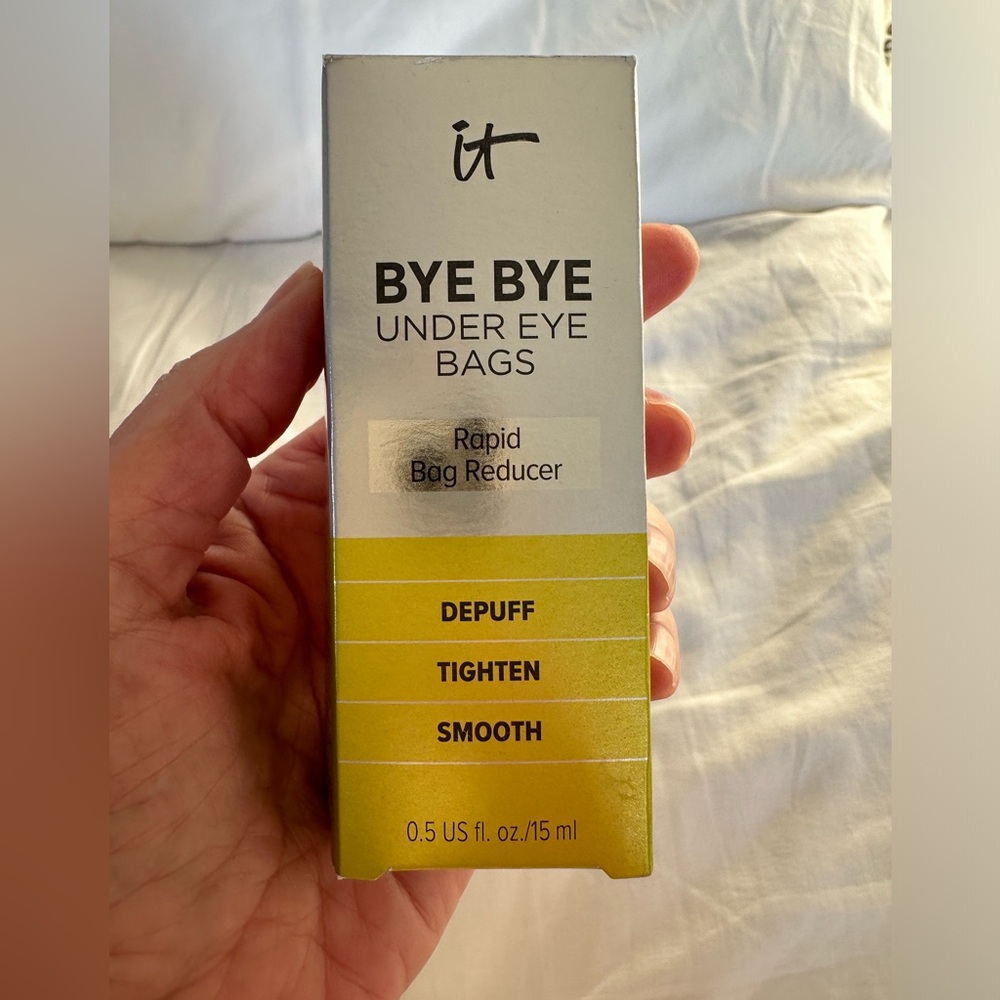 Bye bye under eye bags